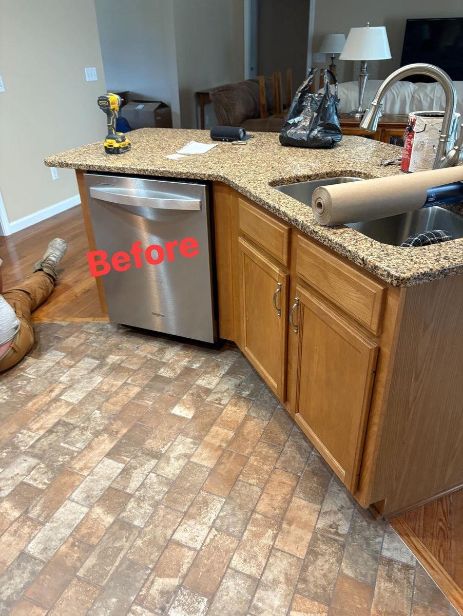 Kitchen and Cabinet Refinishing for NXT Generation Painting in Cookeville, TN