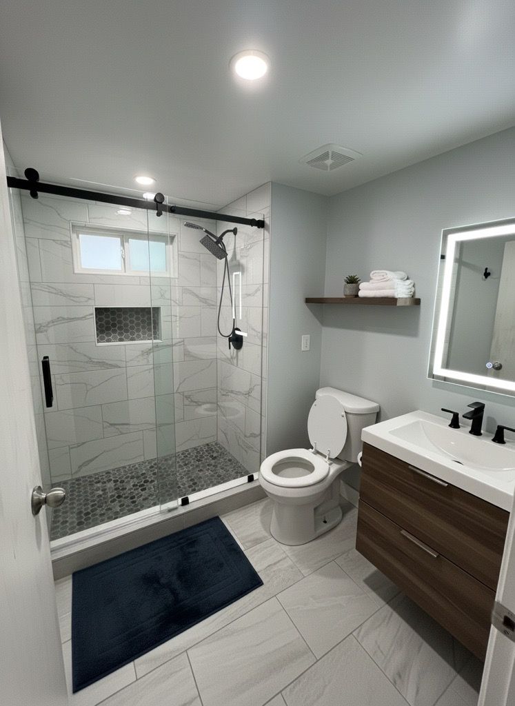 Bathroom Renovation for Calderons Proquality Construction LLC in The Dalles, OR