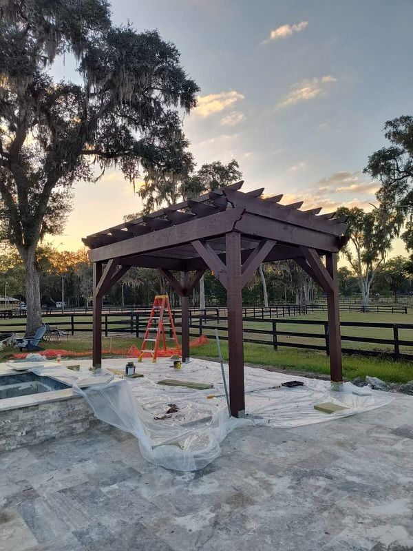 Pergolas for MI Contracting LLC in St. Augustine, FL