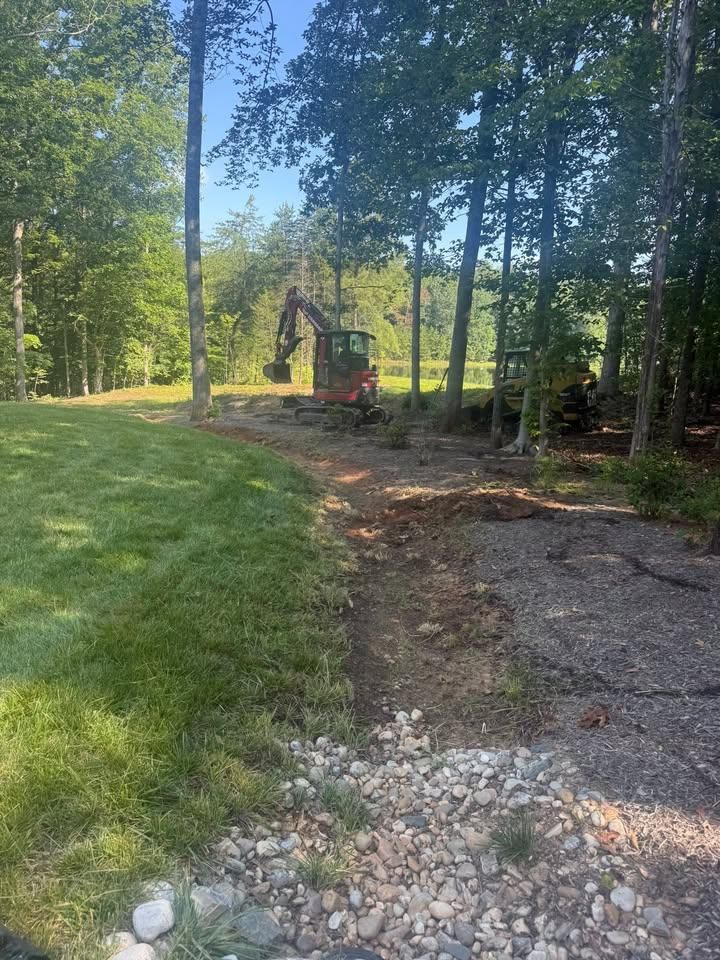 Land Clearing for Cedar Point Land Management in Richmond, VA