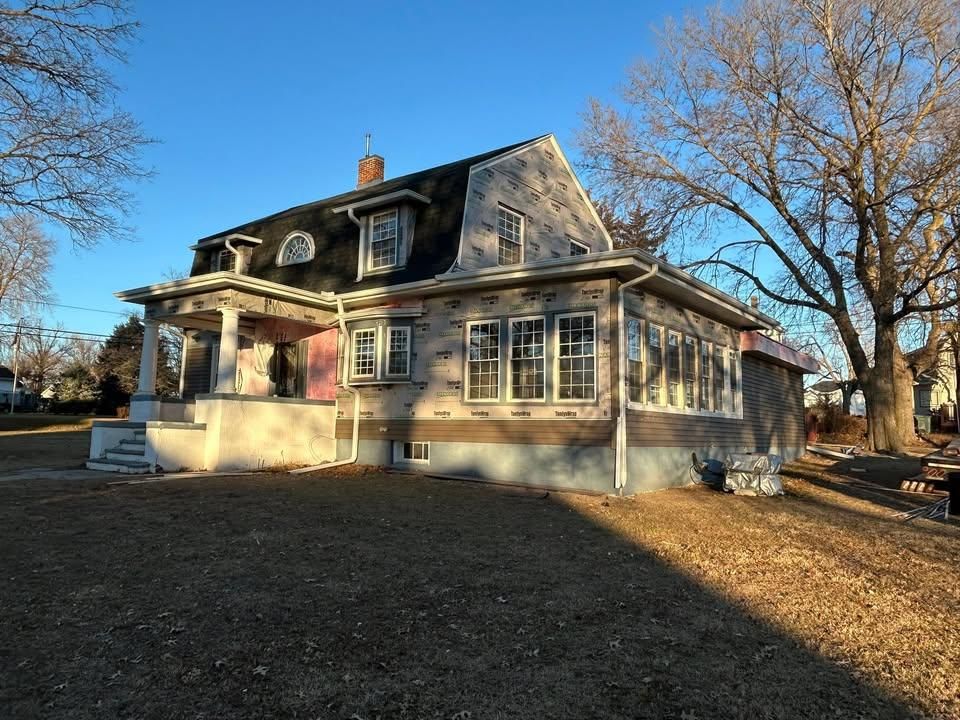 Zinc Gutter Installation  for The Gutter Man Seamless in Kearney, NE