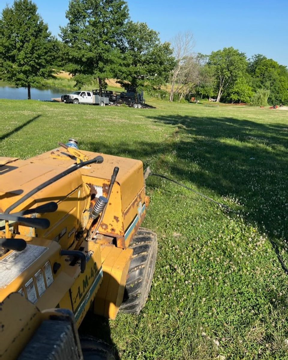 Land Grading for PATCO Underground in Canton, MO