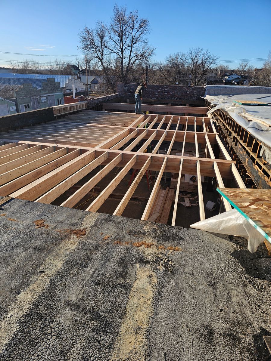 Carpentry for Blue Mountain Construction in Roundup, MT