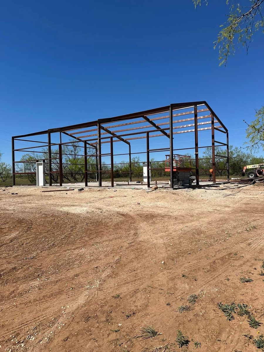 Steel Fabrication for Bean Welding & Construction LLC in Ballinger, TX