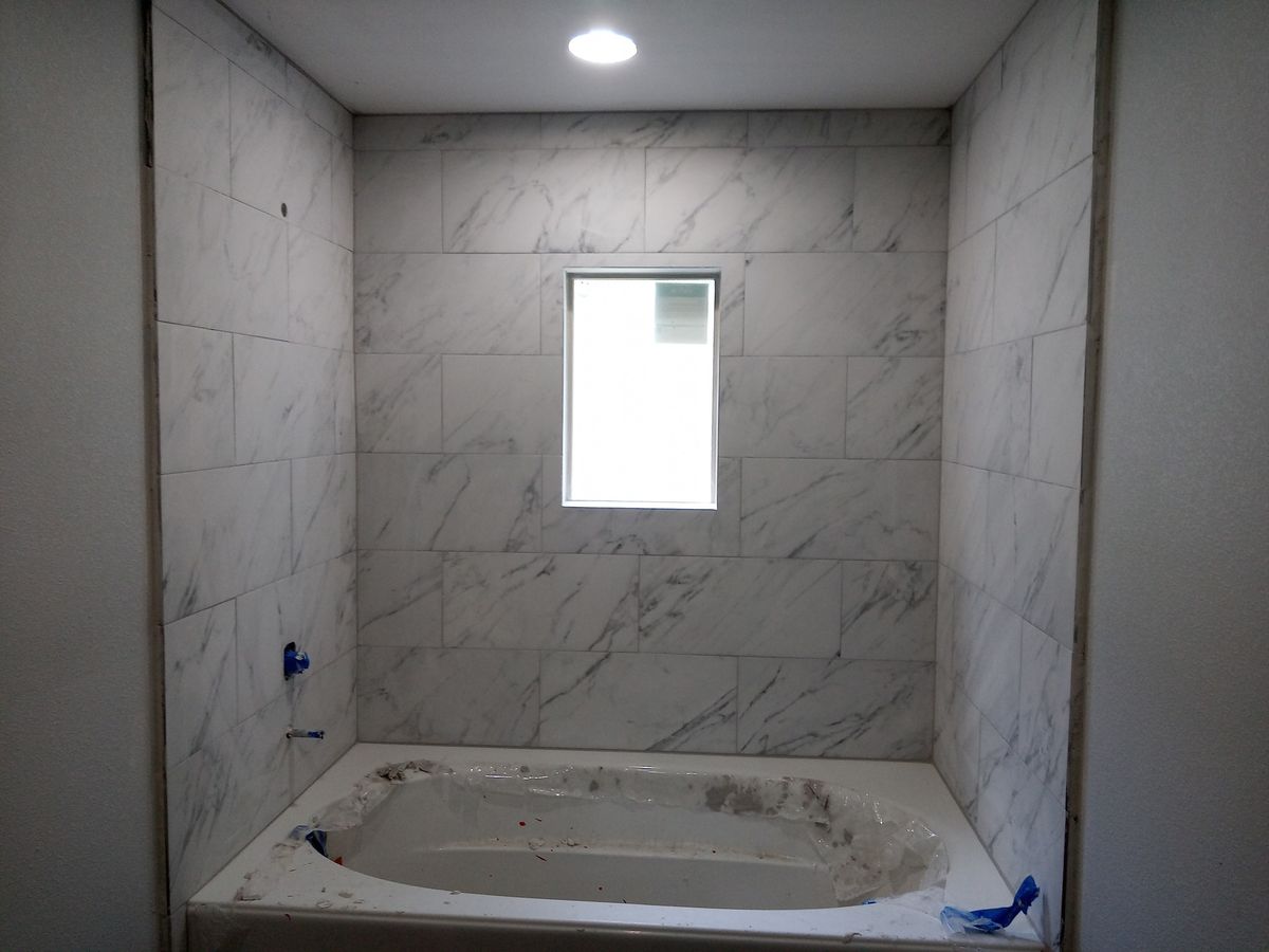 Bathroom Renovation for Turbeville Construction, LLC in Freeport, TX