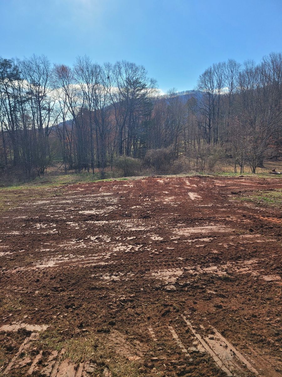 Land Grading for Bobcat Bob in Clermont, GA
