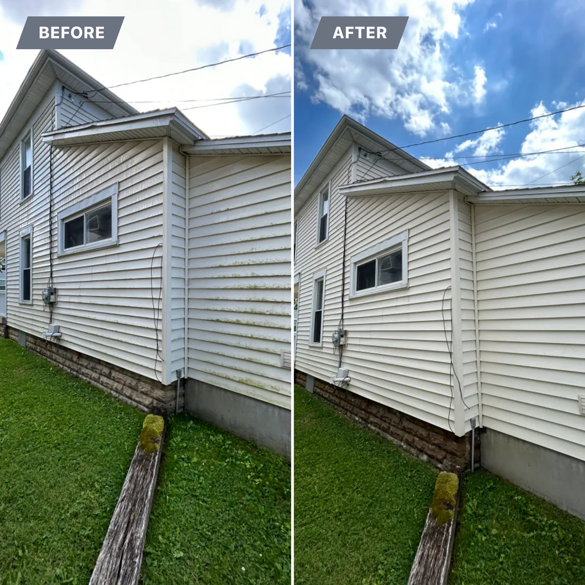 Exterior House Washing for X-treme Pro Wash in Huntsville, OH