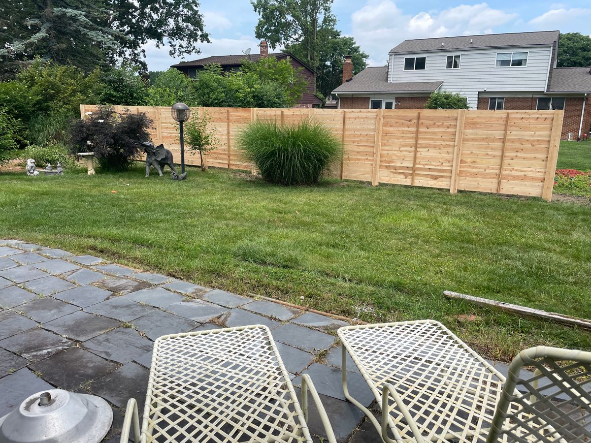 Fence Installation for TMF Services in Lapeer County, MI