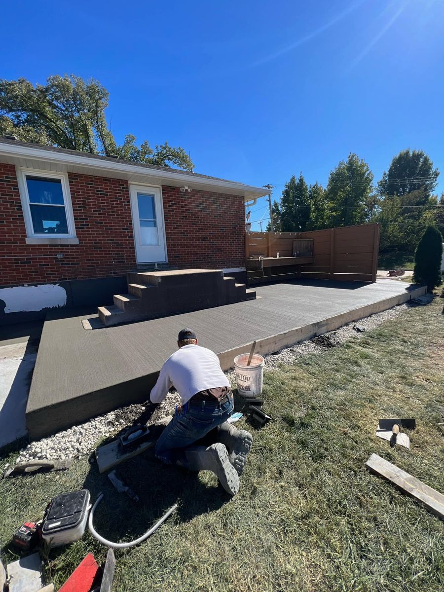 Concrete for Steadfast Solutions in Columbia, MO