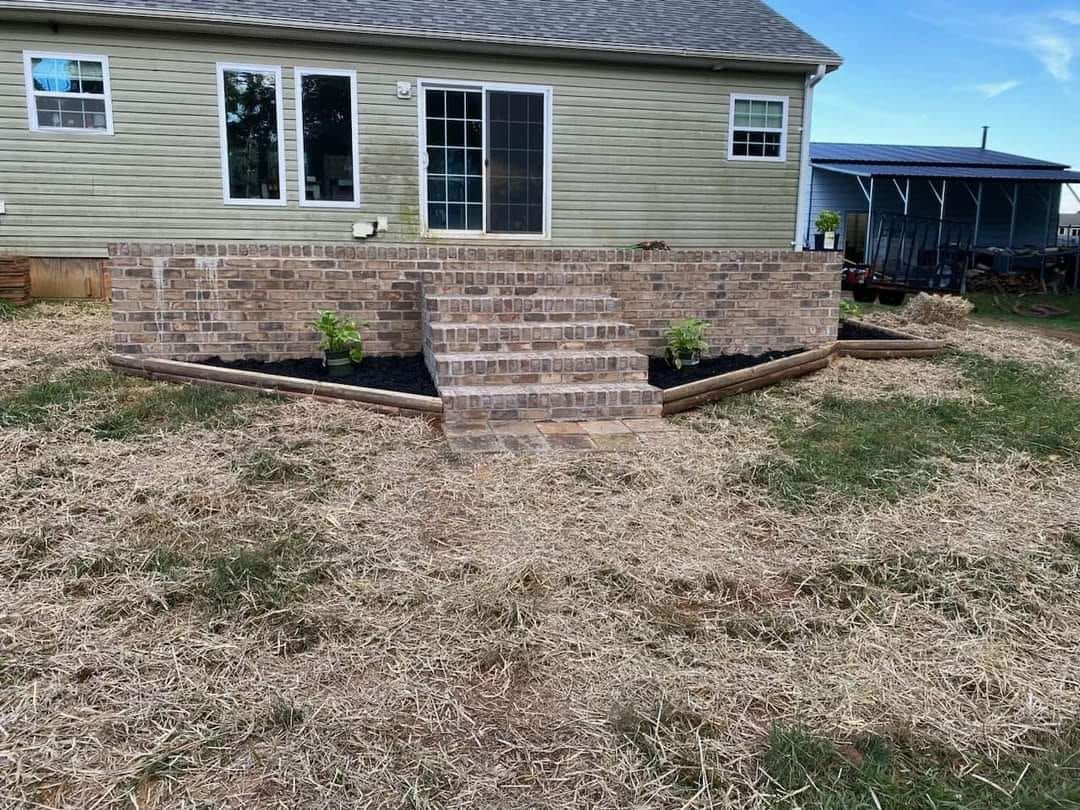 Step Installation for Miilan Construction in Boonville, NC