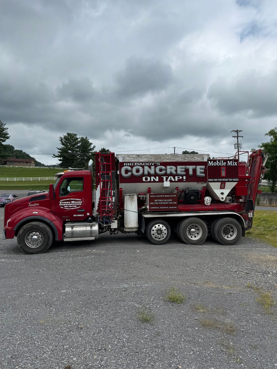 Sidewalk Installation for Tommy Moore Construction in Anderson County, TN