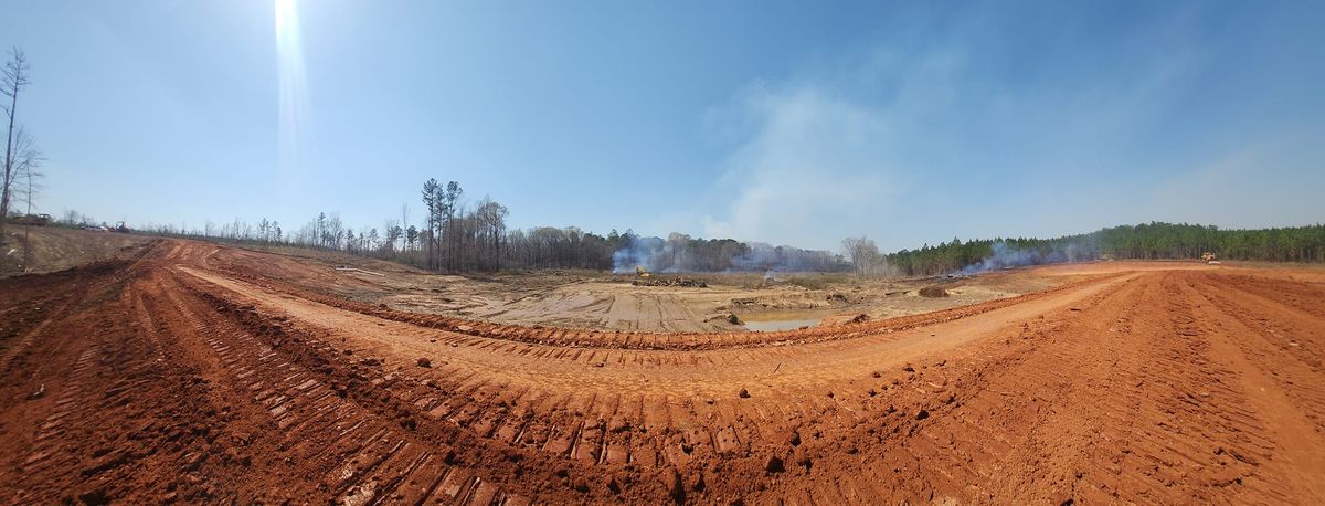 Land Grading for Tri Services in Milledgeville, GA