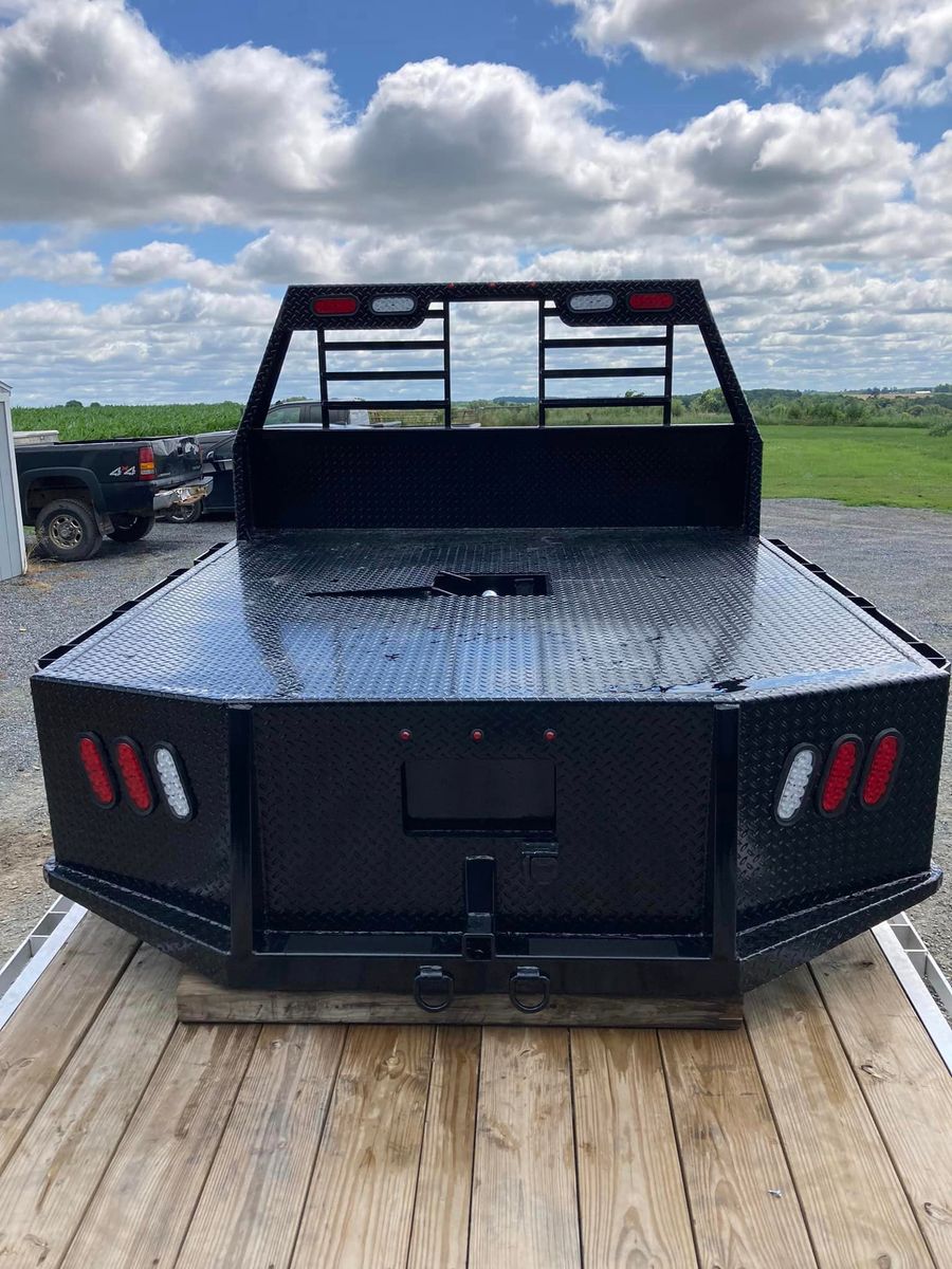 Custom Built Trailers for Cawley Creek Welding in Neillsville, WI