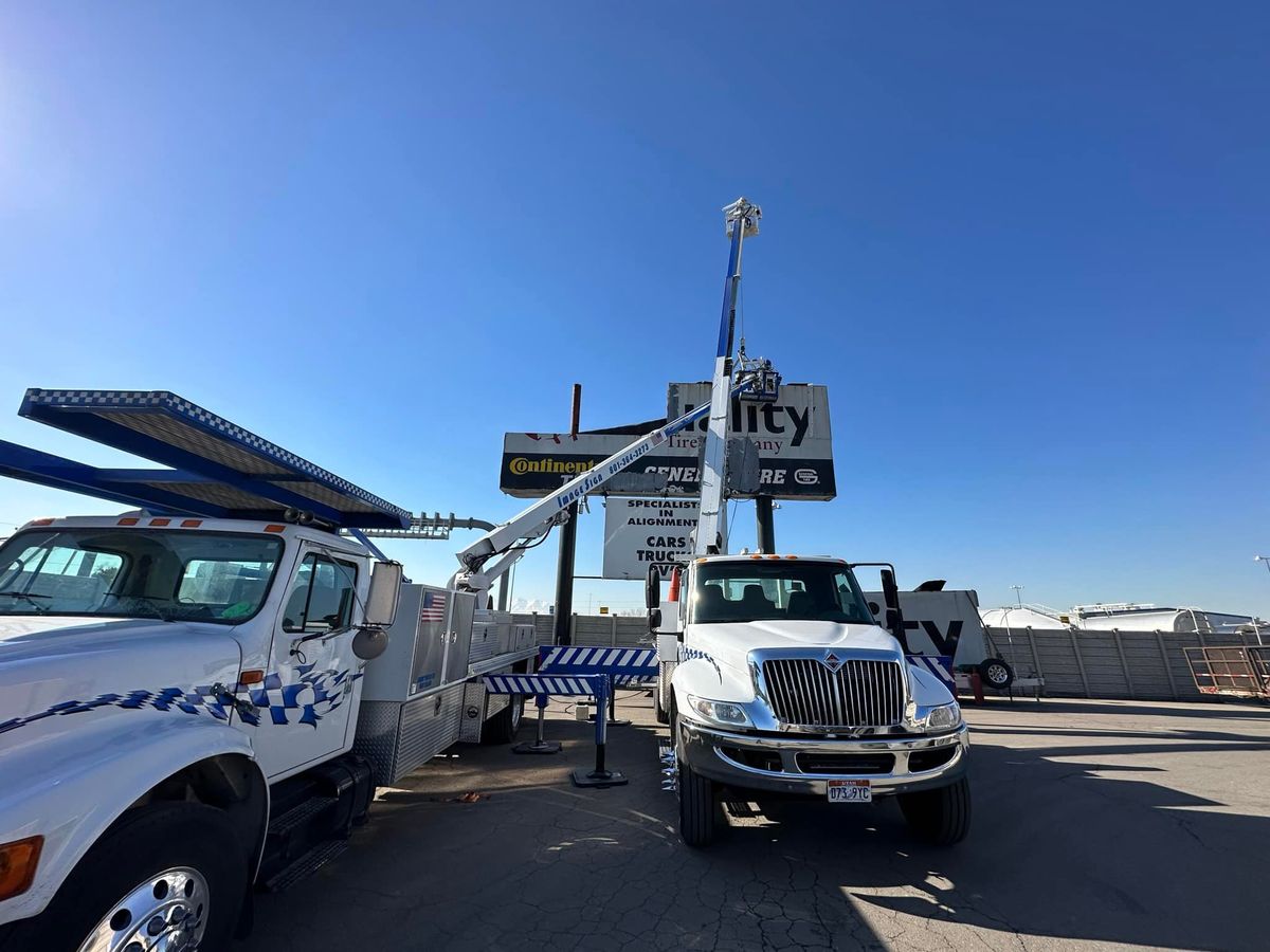 Sign Install for Image Sign and Lighting in Lindon, UT