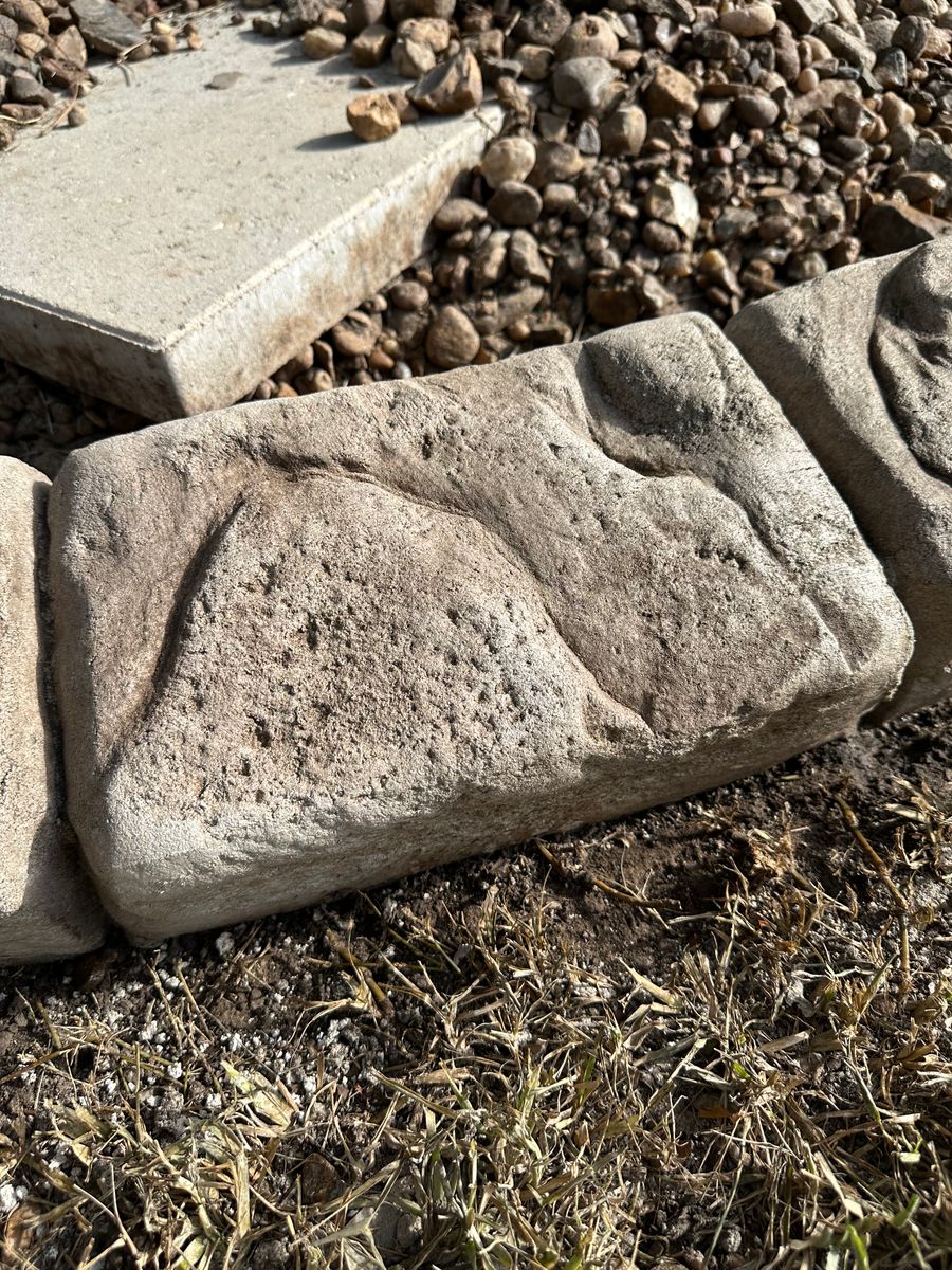 Stamped Concrete Installations for Texas Curb N Borders in Houston, TX