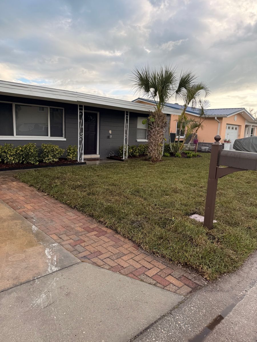 Pavers for Team Tolson Landscape in Tampa Bay, FL