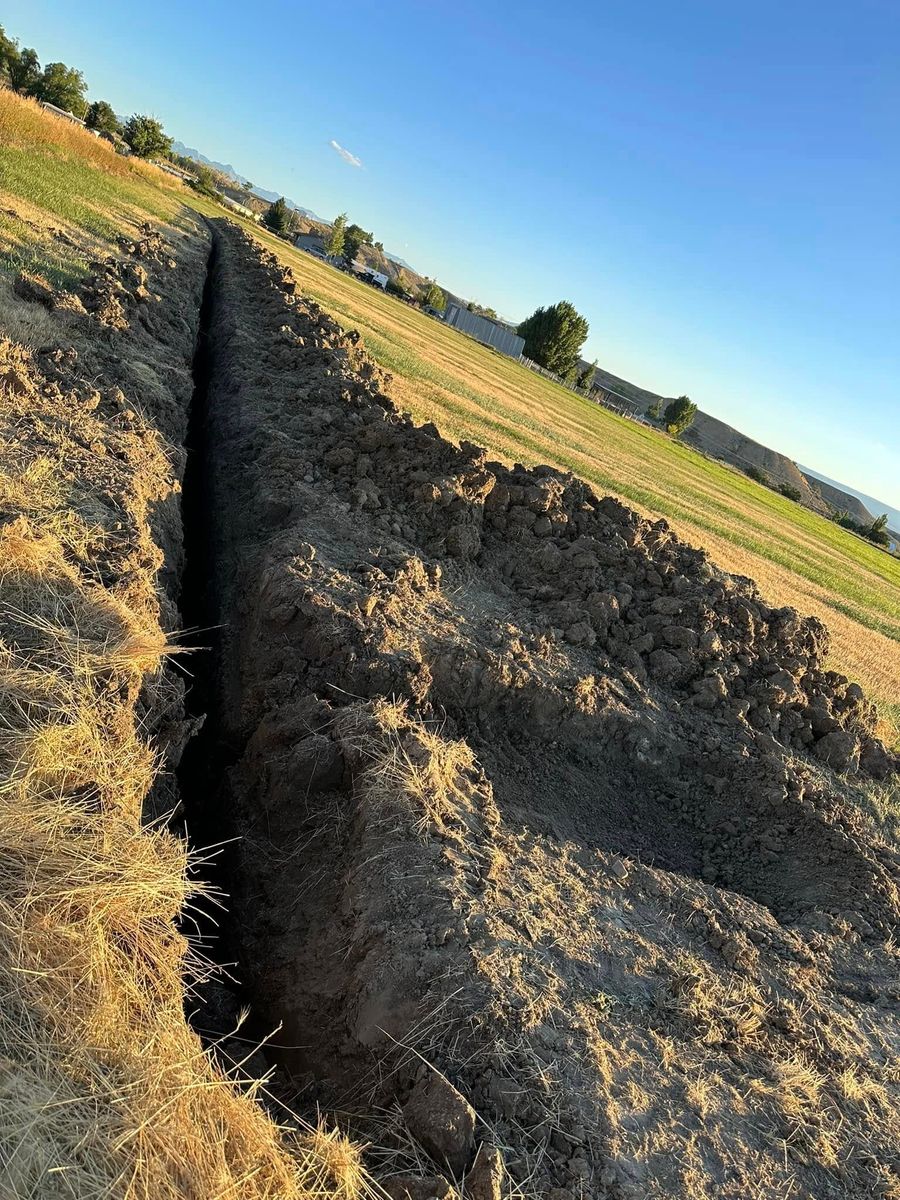 Trenching for West Creek Excavation in Montrose, CO