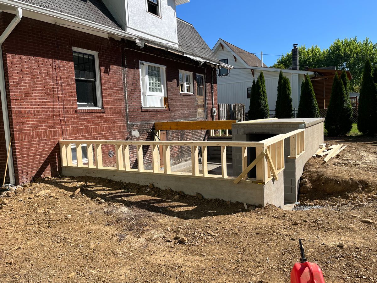 Deck & Patio Installation for CM Construction in Erwin, TN