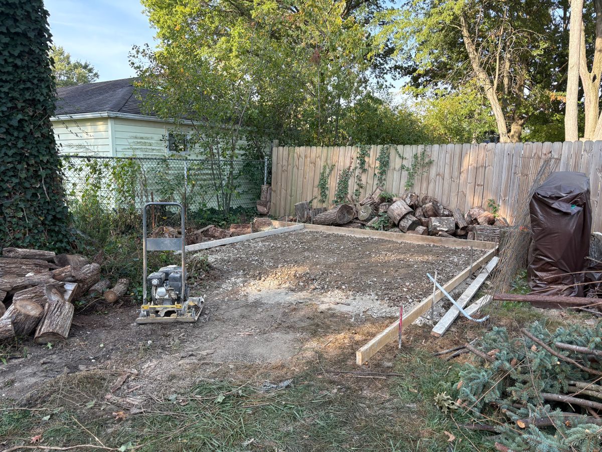 Concrete Slab Construction for Concrete Pros, LLC in Lorain, OH