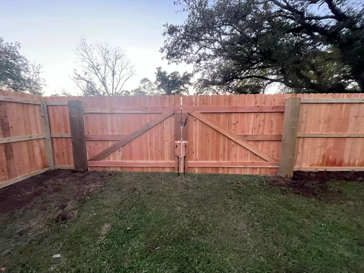 Fence Installation for Aly Fence in Angleton, TX