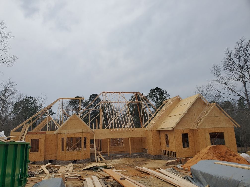 Residential Construction for Southern Pride Development in Blythewood, SC