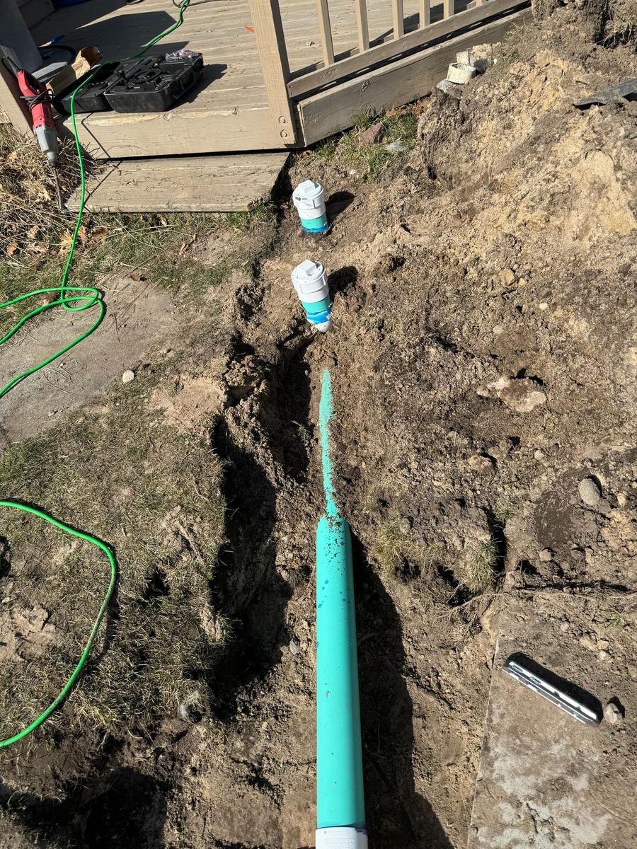 Sewer Lines for B.E. Kind Excavating in Oscoda, MI