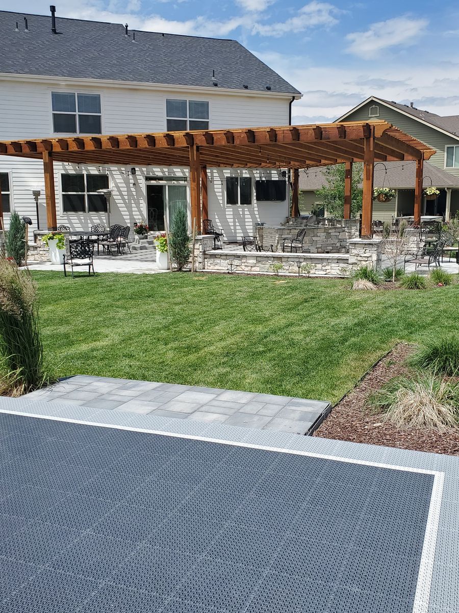 Outdoor Spaces for C. POWERS MASONRY in Loveland, CO