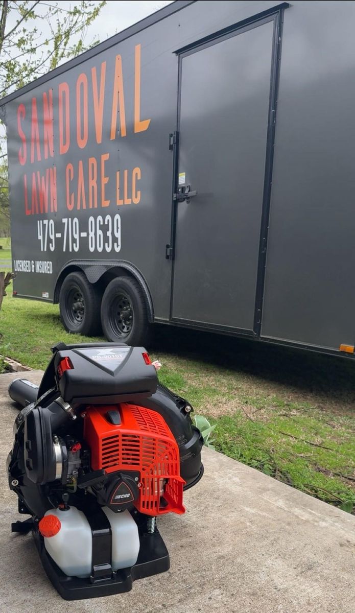 Mowing for Sandoval Lawn Care in Muldrow, OK