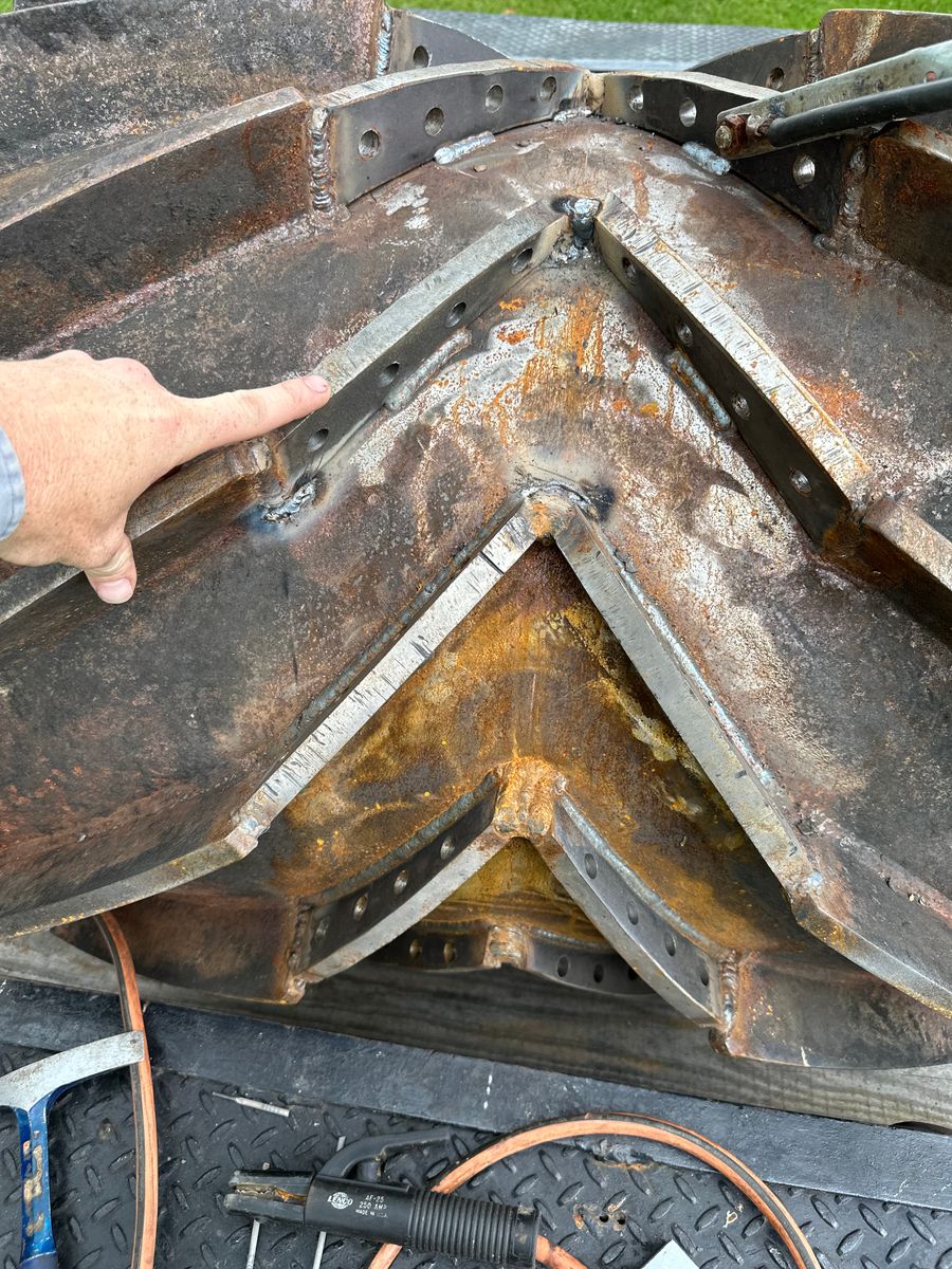 Welding Inspections for J & K Morris Machine and Fabrication in Baxley, GA