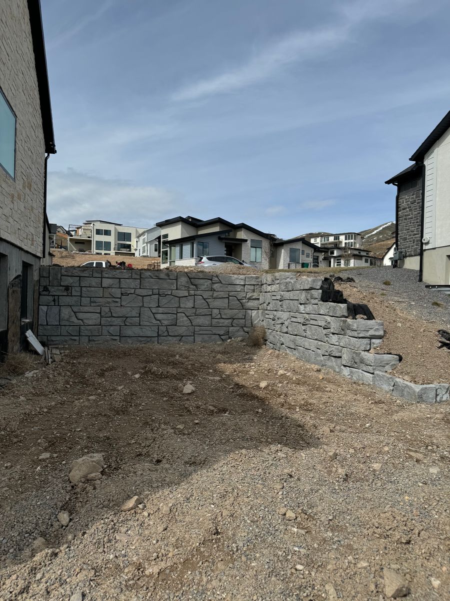 Site Preparation for Premier Rockwall & Excavating in Utah County, UT