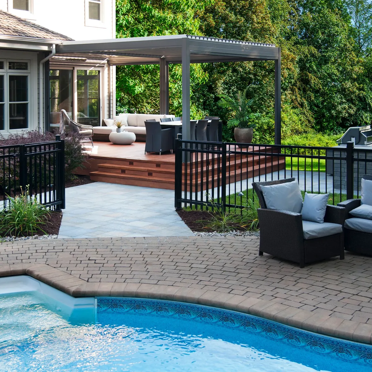 Pergola Covers and Louvered Pergolas for Deck Escapes and Outdoor Living  in Knoxville, TN