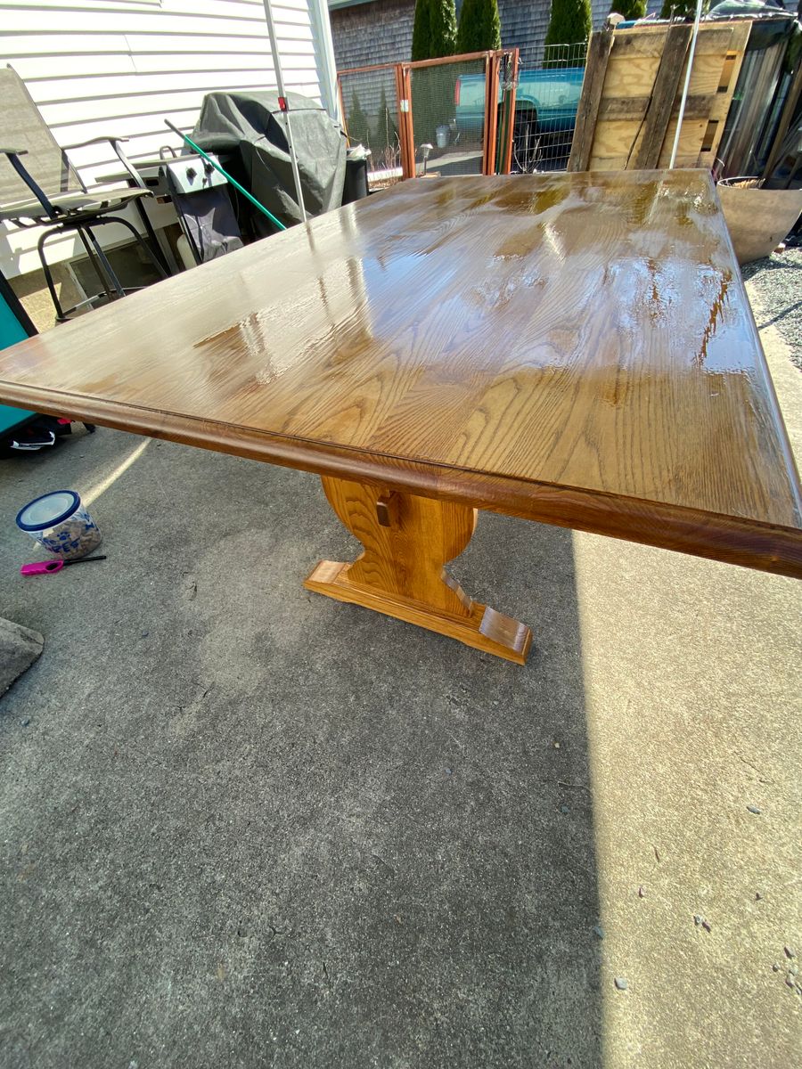 Staining for Clark co. Construction in Attleboro, MA