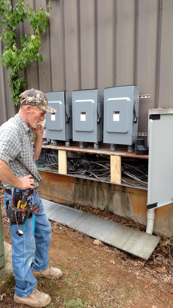 Electrical Panel Upgrades for CMS Electric, Inc. in Louisburg, NC
