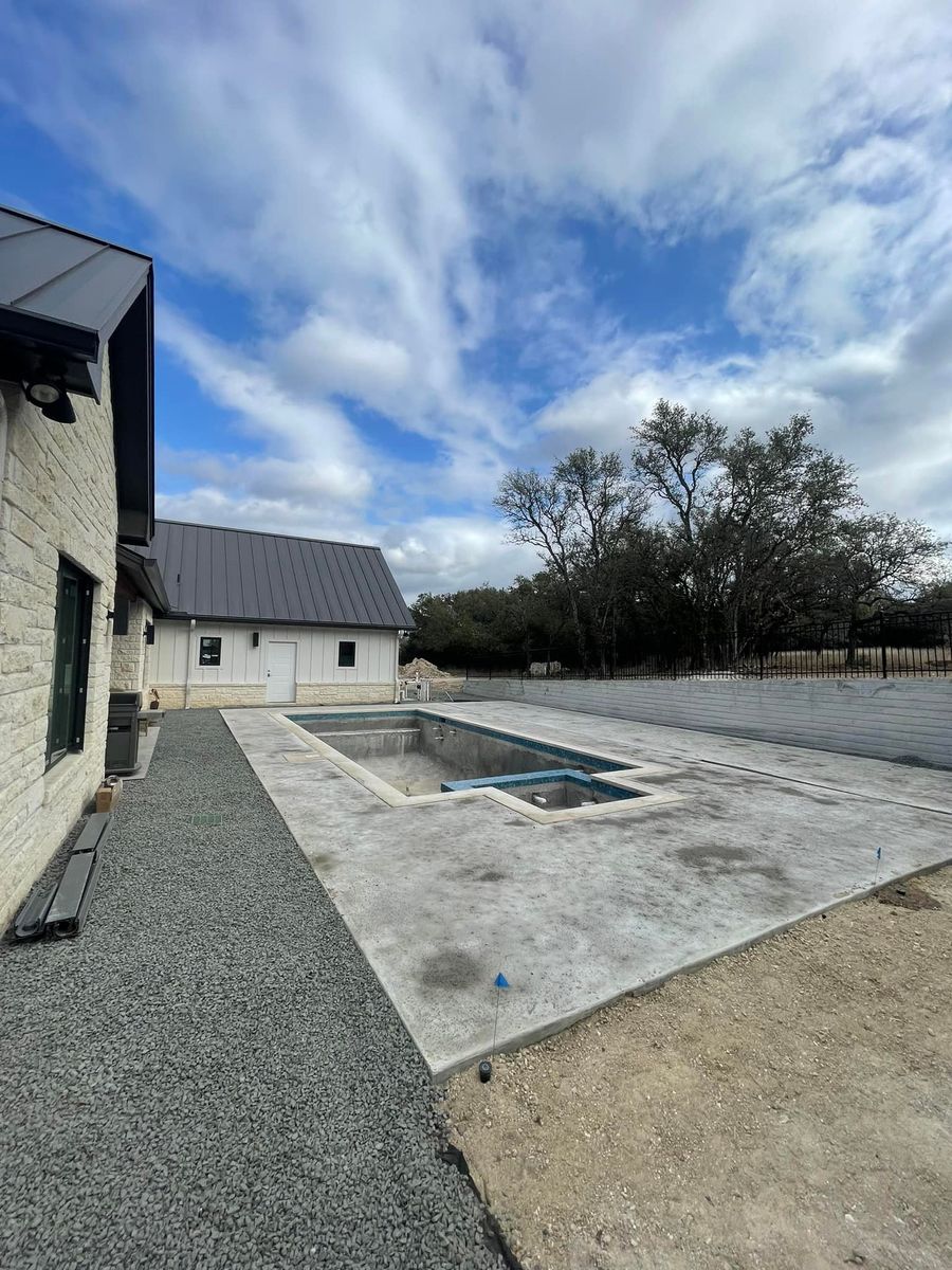 Driveway Design & Build for Jay-T Construction in Burnet, TX