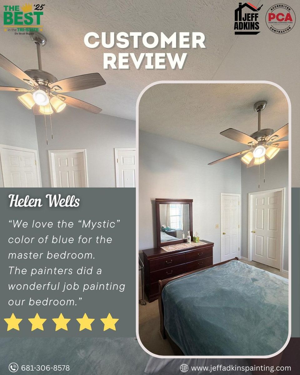 Interior Painting for Jeff Adkins Painting in Barboursville, WV