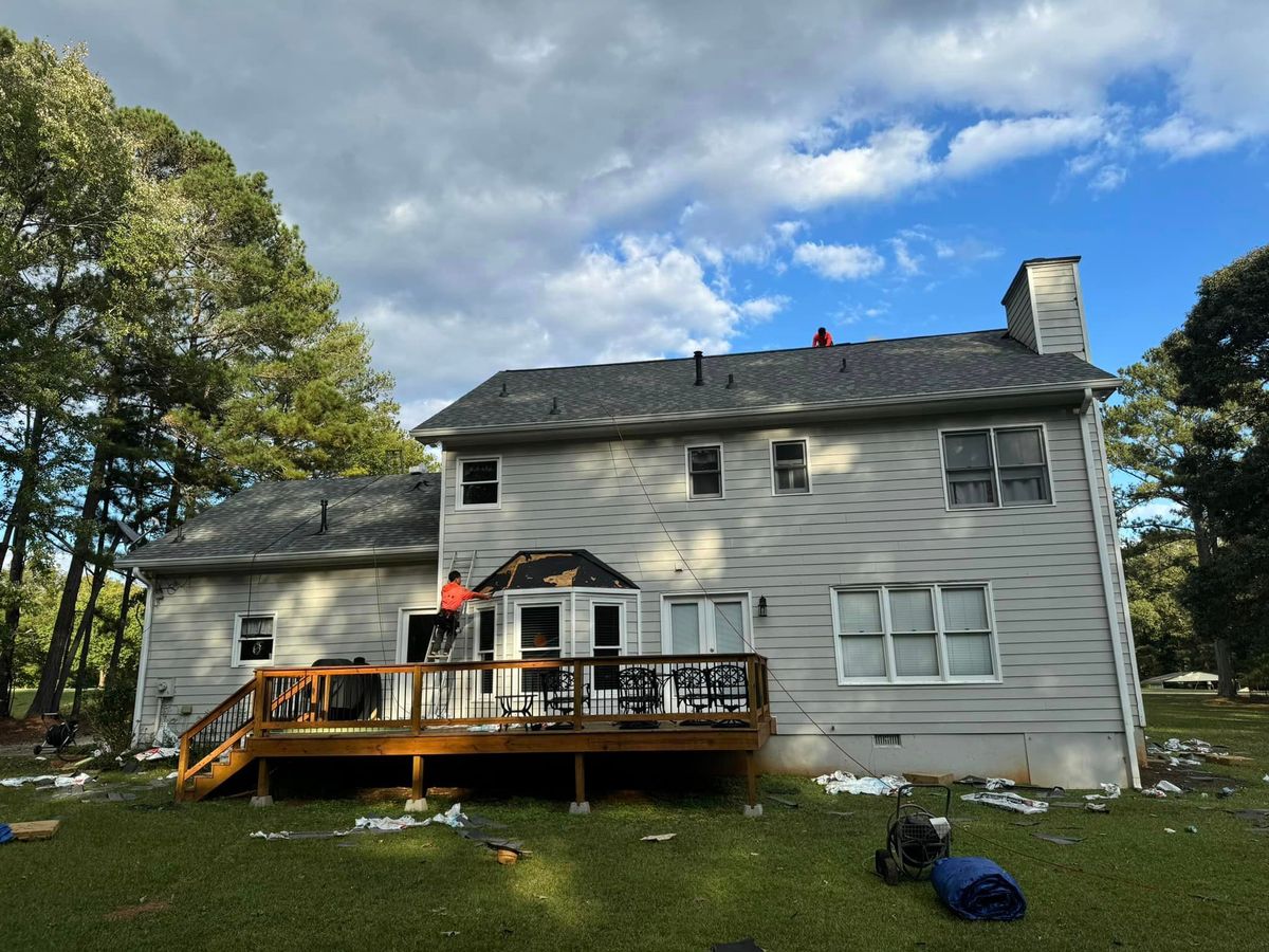 Roofing Installation for A&C Roofing Specialist in Fayetteville, Georgia