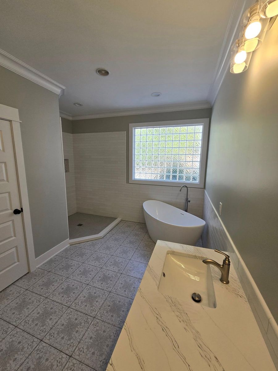 Bathroom Renovation for N B F Handyman in Durham, NC