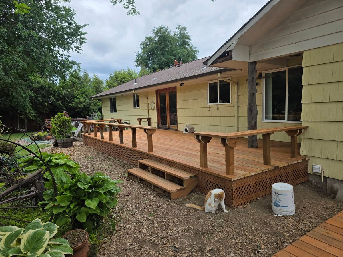 Deck & Patio Installation for Bricks and Sticks Construction LLC in McMinnville, OR