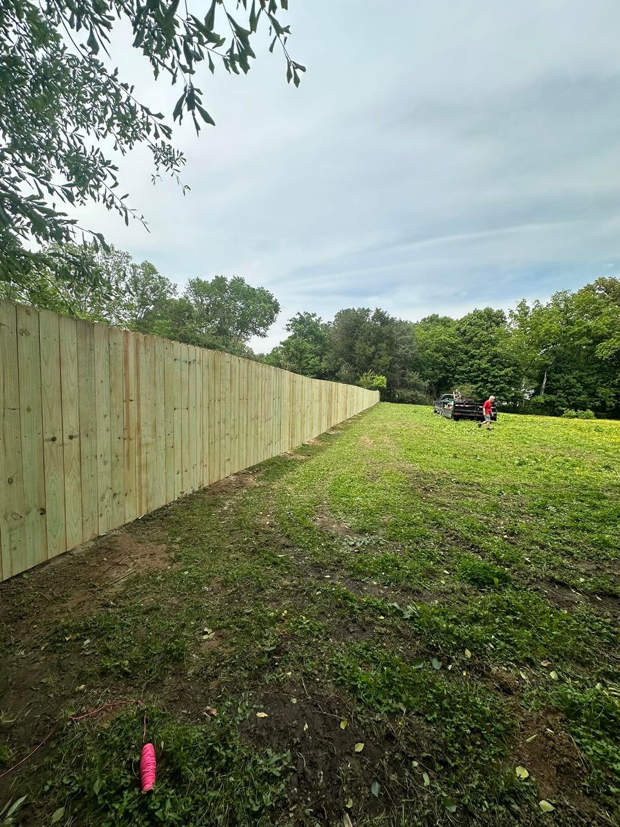 Fencing for Rock Solid Construction & Excavation in Munford, TN