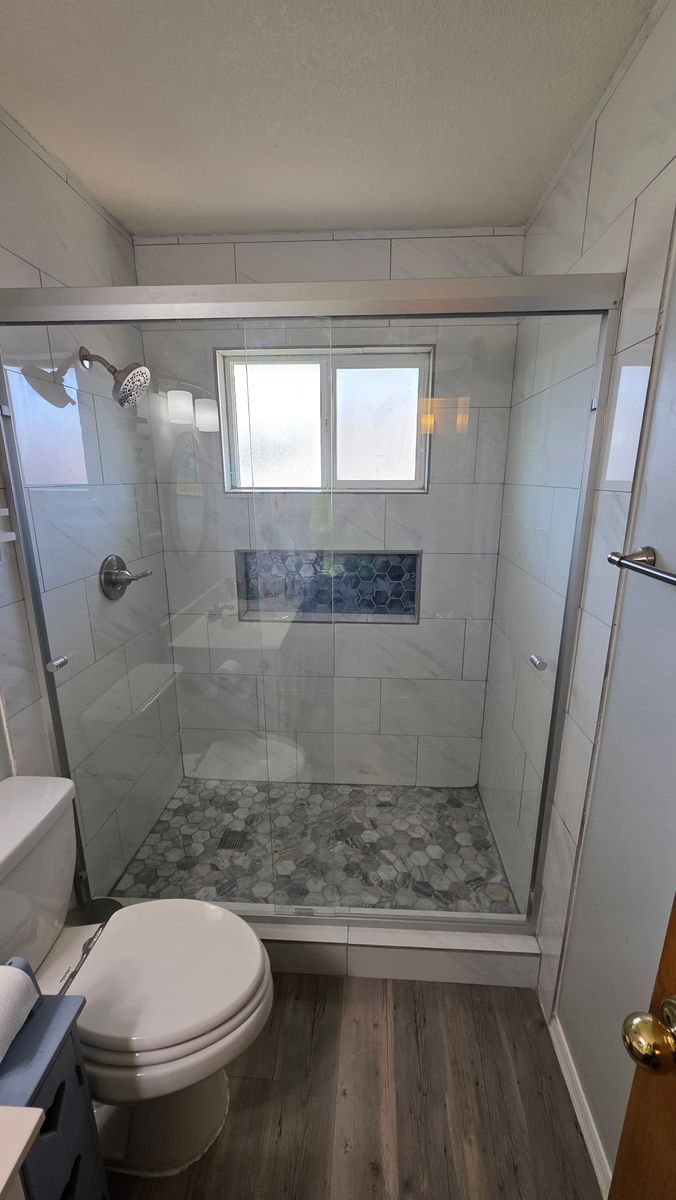 Bathroom Renovation for BDR Innovations in El Paso, TX