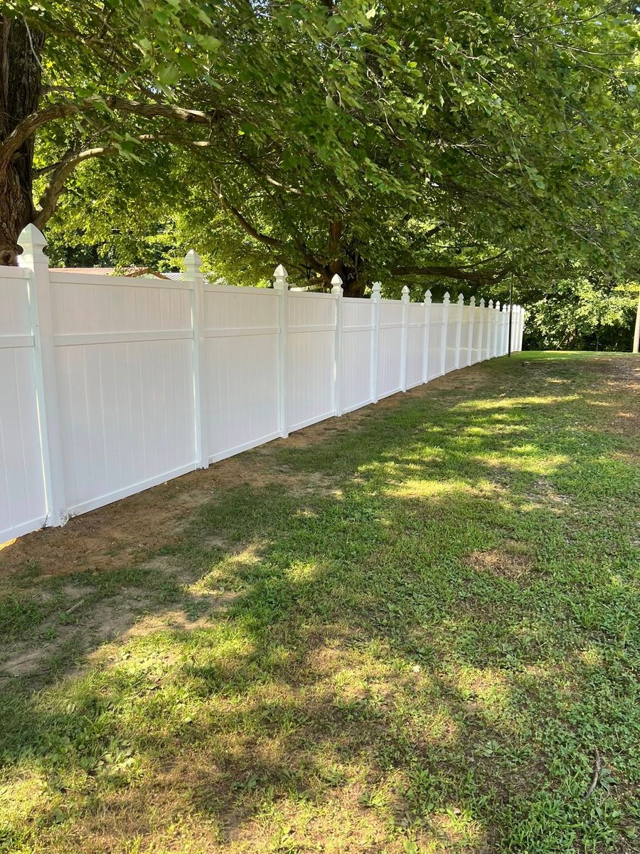 Fence Installation for Penrod & Son's Fencing in Greenville, KY