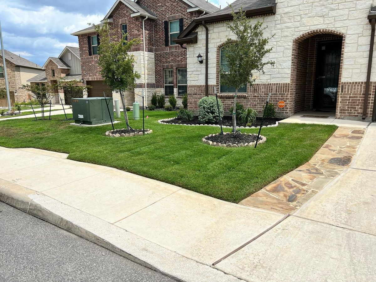 Mulch Installation for CS LawnCare  in San Antonio,  TX