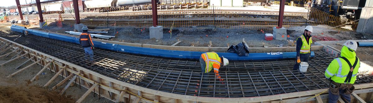 Commercial Concrete Work for Miilan Construction in Boonville, NC