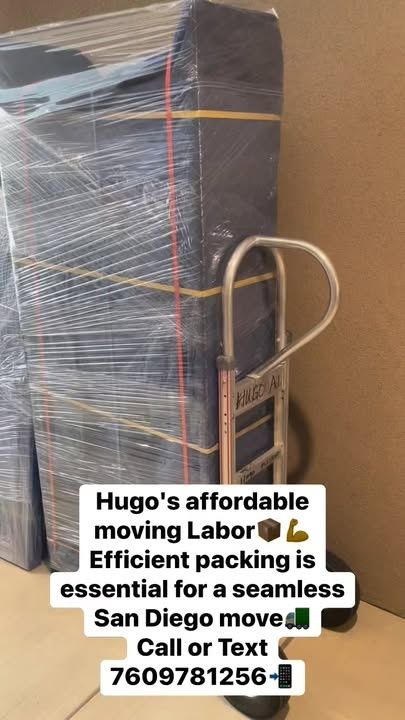 Specialized & Moving and Packing for Hugo’s Affordable Moving Labor in San Diego, CA