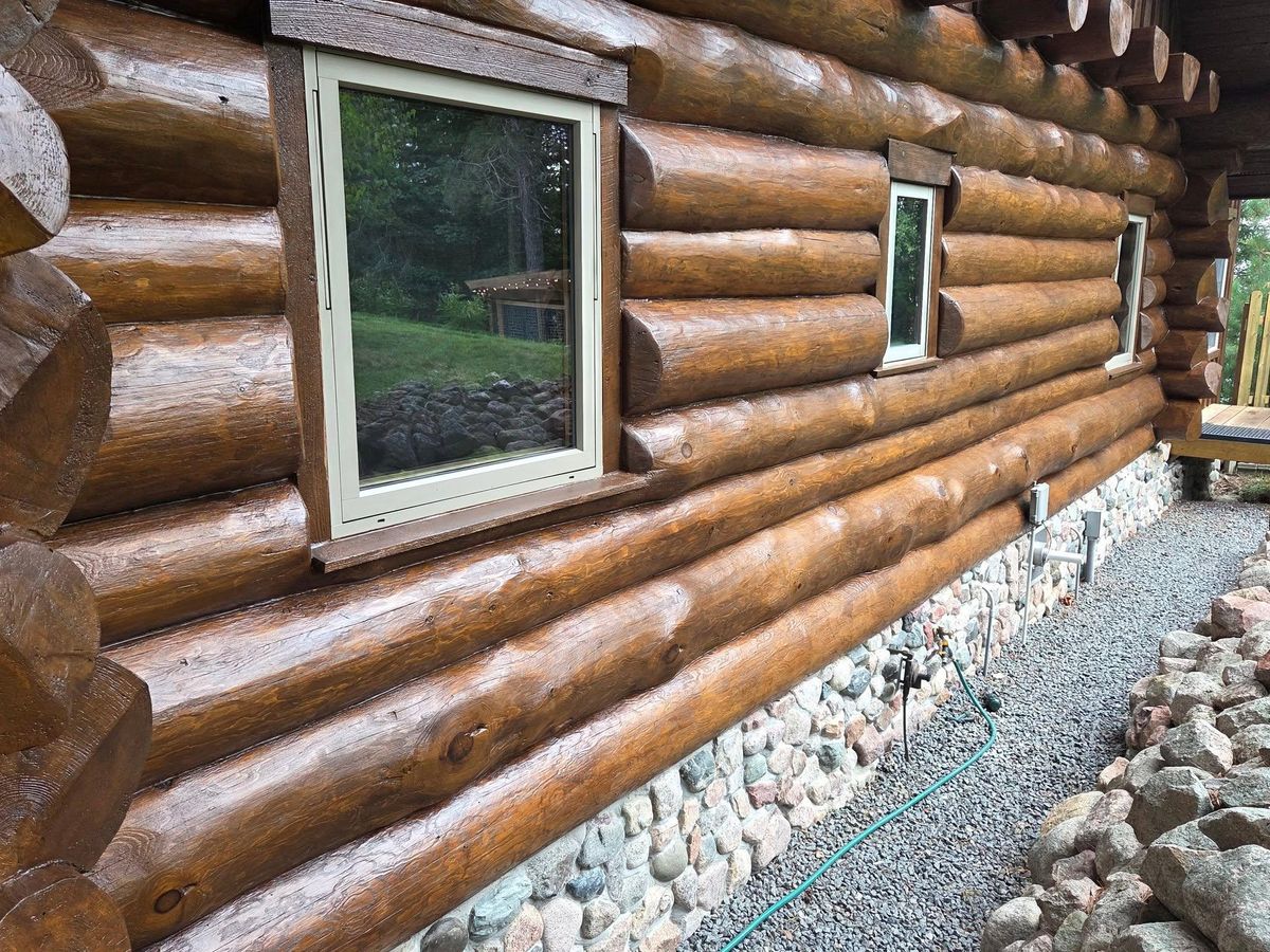 Log Restoration for 218 Painting & Log Restoration LLC in Britt, MN