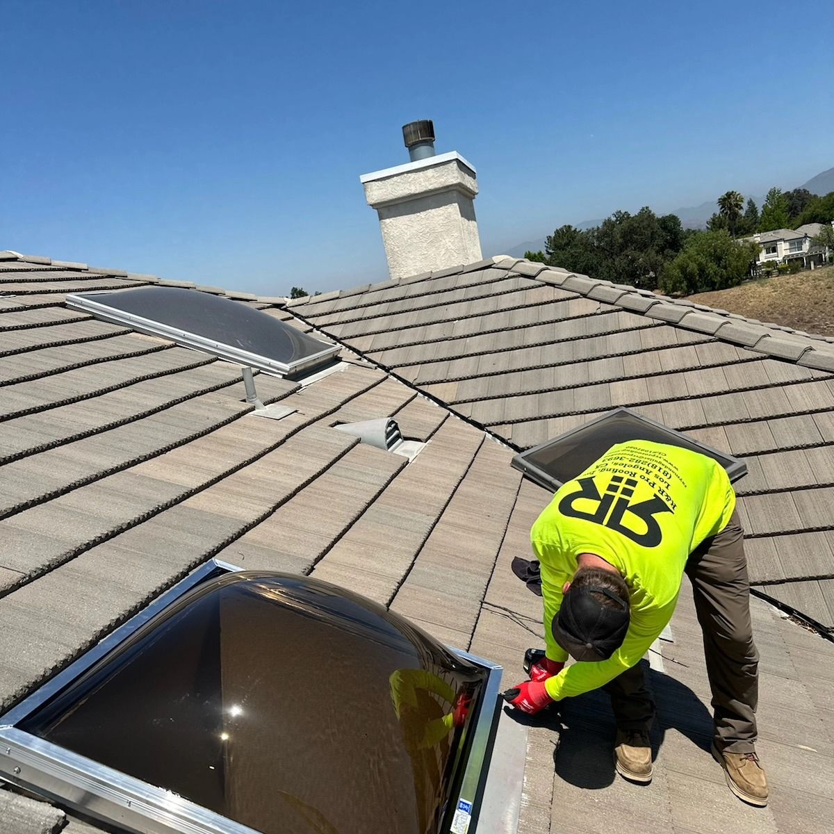 Skylight replacements / Installation for R&R Pro Roofing, Inc. in Los Angeles County, CA