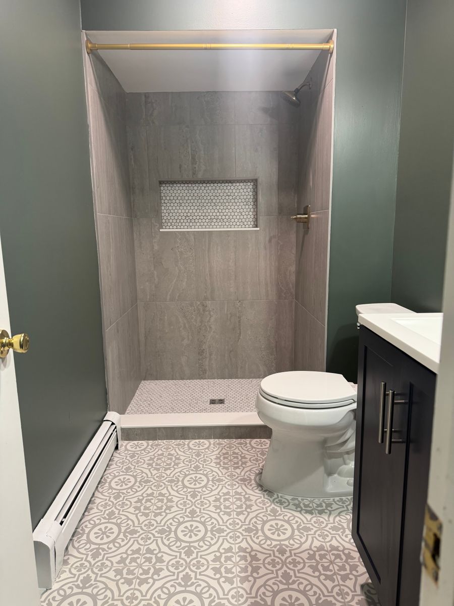 Custom Tile Installation for Northern Tile in Richmond, MI