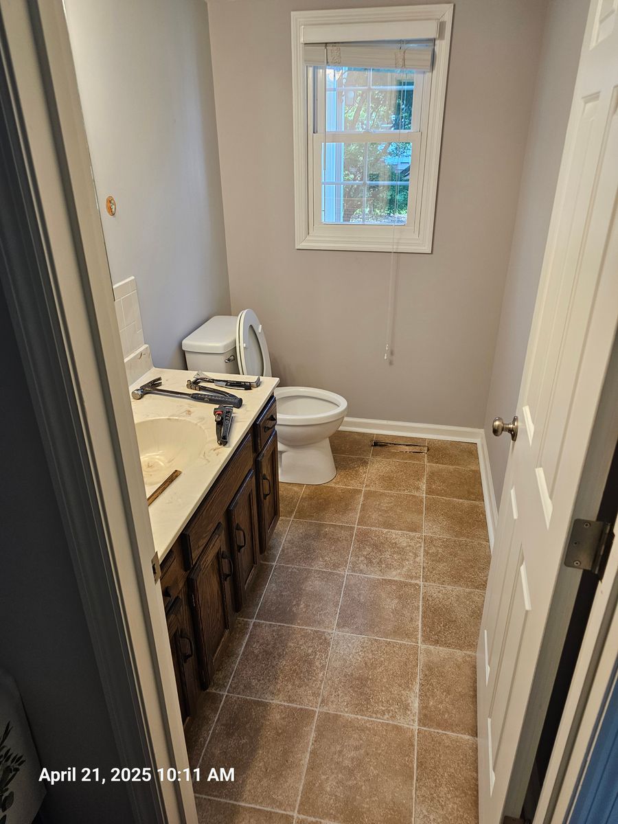 Bathroom Renovation for M.A.N Property Solutions in Knoxville, TN
