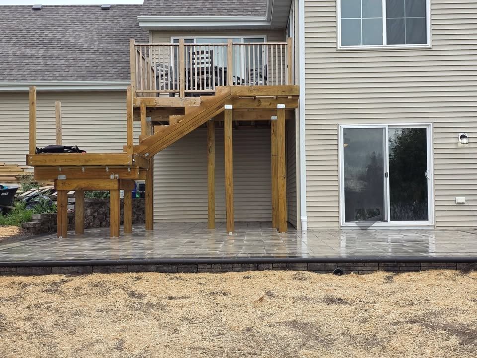 Patio Construction for Ultimate Landscaping LLC in Lake Country, WI