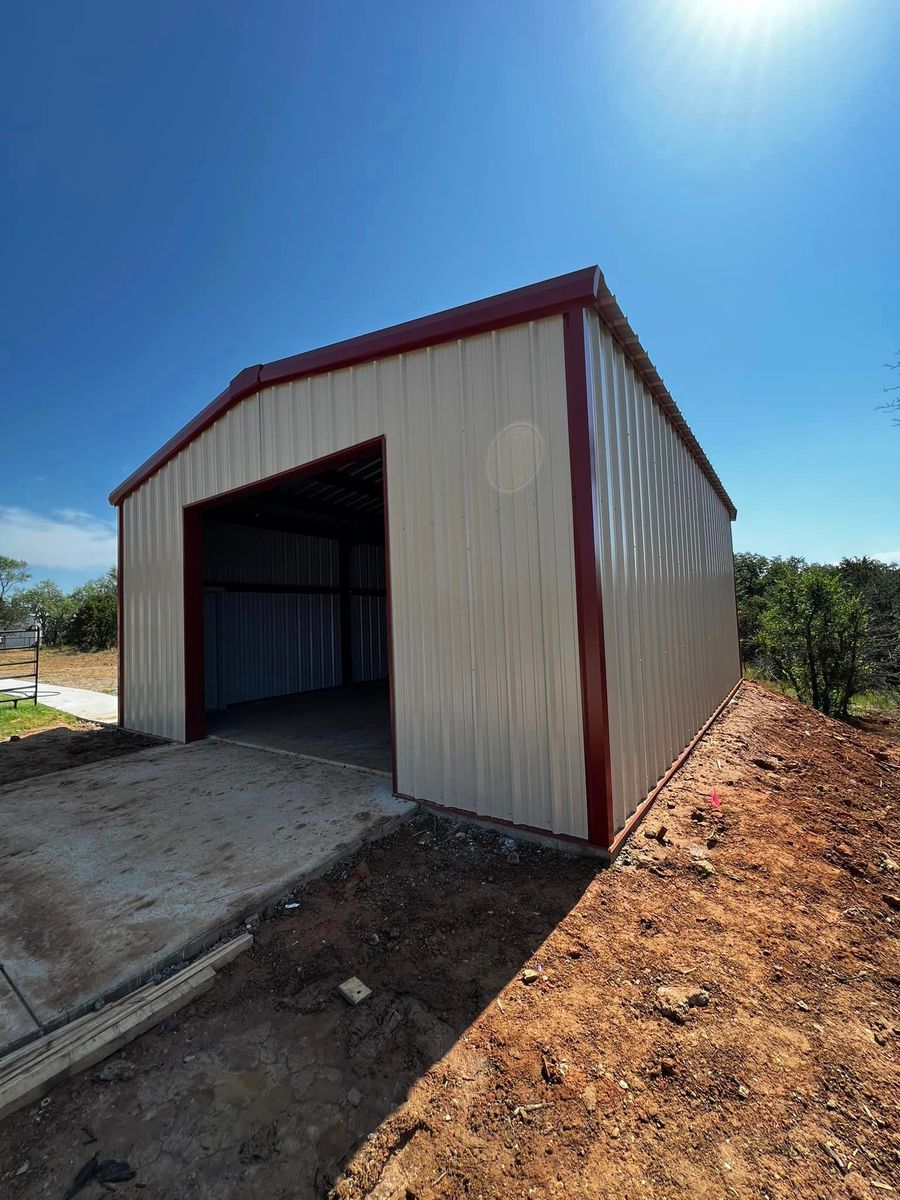 Barns for JG Welding & Construction Services in Weatherford, TX